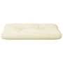 Cojín para sofá de palets tela crema 70x40x12 cm by , Cushions for chairs and sofas - Ref: Foro24-360581, Price: 26,70 €, Dis...