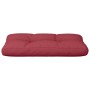 Cojín para sofá de palets de tela rojo tinto 70x40x12 cm by , Cushions for chairs and sofas - Ref: Foro24-360588, Price: 28,3...