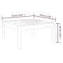 Gartenhocker mit Kissen aus massivem Akazienholz von vidaXL, Modulare Sofas für den Außenbereich - Ref: Foro24-312430, Preis:...