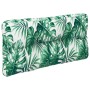 Cojín para palés tela estampado de hojas 80x40x12 cm by , Cushions for chairs and sofas - Ref: Foro24-360613, Price: 25,01 €,...