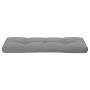 Cojín para sofá de palets tela gris 120x40x12 cm by , Cushions for chairs and sofas - Ref: Foro24-360624, Price: 32,57 €, Dis...