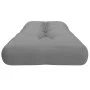 Cojín para sofá de palets tela gris 120x40x12 cm by , Cushions for chairs and sofas - Ref: Foro24-360624, Price: 32,32 €, Dis...