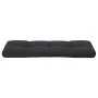 Kissen für Palettensofa aus schwarzem Stoff 120x40x12 cm von , Kissen für Stühle und Sofas - Ref: Foro24-360630, Preis: 36,43...