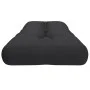 Kissen für Palettensofa aus schwarzem Stoff 120x40x12 cm von , Kissen für Stühle und Sofas - Ref: Foro24-360630, Preis: 36,43...
