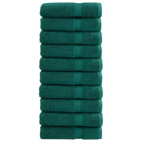 Duschhandtücher SOLUND 10 Stück grün 70x140 cm 600 g/m² von , Handtücher - Ref: Foro24-137334, Preis: 109,95 €, Rabatt: %