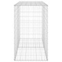 Muro de gaviones con cubiertas acero galvanizado 150x60x100 cm de vidaXL, Paneles de vallas - Ref: Foro24-147814, Precio: 101...