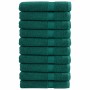 Premium-Handtücher SOLUND, 10 Stück, grün, 100x200 cm, 600 g/m². von , Handtücher - Ref: Foro24-137343, Preis: 212,97 €, Raba...