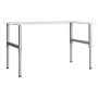 Werkbankstruktur 2 Stk. Metall 85x(69-95,5)cm grau von vidaXL, Tischbeine - Ref: Foro24-147934, Preis: 68,96 €, Rabatt: %