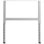 Werkbankstruktur 2 Stk. Metall 85x(69-95,5)cm grau von vidaXL, Tischbeine - Ref: Foro24-147934, Preis: 68,96 €, Rabatt: %