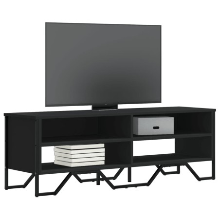 Mueble de TV madera de ingeniería negro 122x34x41 cm von , TV-Möbel - Ref: Foro24-848569, Preis: 62,58 €, Rabatt: %