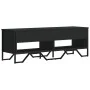 Mueble de TV madera de ingeniería negro 122x34x41 cm von , TV-Möbel - Ref: Foro24-848569, Preis: 61,76 €, Rabatt: %