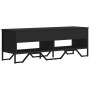 Mueble de TV madera de ingeniería negro 122x34x41 cm von , TV-Möbel - Ref: Foro24-848569, Preis: 62,58 €, Rabatt: %