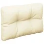 Cojines para sofá de palets 2 unidades tela crema by , Cushions for chairs and sofas - Ref: Foro24-360647, Price: 38,72 €, Di...