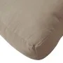 Cojines para palets 2 unidades tela gris taupé by , Cushions for chairs and sofas - Ref: Foro24-360653, Price: 38,72 €, Disco...