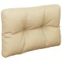 Cojines para palets 2 unidades tela beige by , Cushions for chairs and sofas - Ref: Foro24-360670, Price: 63,96 €, Discount: %
