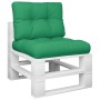 Palettenkissen 2 Stück grüner Stoff von , Kissen für Stühle und Sofas - Ref: Foro24-360672, Preis: 52,72 €, Rabatt: %