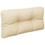 Palettenkissen, 2 Stück, beige Stoff von , Kissen für Stühle und Sofas - Ref: Foro24-360714, Preis: 67,01 €, Rabatt: %