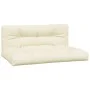 Cojines para sofá de palets 2 unidades tela crema by , Cushions for chairs and sofas - Ref: Foro24-360735, Price: 105,81 €, D...