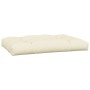 Cojines para sofá de palets 2 unidades tela crema by , Cushions for chairs and sofas - Ref: Foro24-360735, Price: 107,90 €, D...