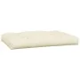 Palettensofa-Kissen, 2 Stück, cremefarbener Stoff. von , Kissen für Stühle und Sofas - Ref: Foro24-360735, Preis: 108,09 €, R...