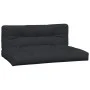 Cojines para palets 2 unidades tela negro de , Cojines para sillas y sofás - Ref: Foro24-360740, Precio: 110,73 €, Descuento: %