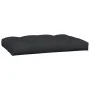 Cojines para palets 2 unidades tela negro de , Cojines para sillas y sofás - Ref: Foro24-360740, Precio: 110,73 €, Descuento: %