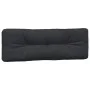 Cojines para palets 2 unidades tela negro de , Cojines para sillas y sofás - Ref: Foro24-360740, Precio: 110,73 €, Descuento: %