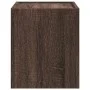 Mesita de noche de pared marrón roble 45x30x35 cm de , Mesitas de noche - Ref: Foro24-848337, Precio: 42,47 €, Descuento: %