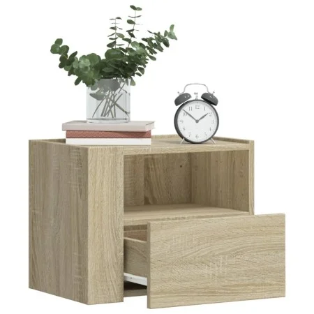 Wand-Nachttische, 2 Stück, Sonoma-Eiche, 45x30x35 cm. von , Nachttische - Ref: Foro24-848316, Preis: 67,48 €, Rabatt: %