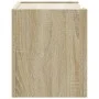 Mesitas de noche de pared 2 unidades roble Sonoma 45x30x35 cm de , Mesitas de noche - Ref: Foro24-848316, Precio: 67,48 €, De...