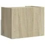 Mesitas de noche de pared 2 unidades roble Sonoma 45x30x35 cm de , Mesitas de noche - Ref: Foro24-848316, Precio: 67,48 €, De...