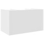 Organizador escritorio madera ingeniería blanco 44,5x24x25 cm by , Classification and organization - Ref: Foro24-848038, Pric...