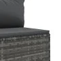 Set de sofás de jardín 11 pzas y cojines ratán sintético gris by , Garden sets - Ref: Foro24-3308338, Price: 713,67 €, Discou...