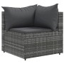 Set de sofás de jardín y cojines 10 pzas ratán sintético gris de , Conjuntos de jardín - Ref: Foro24-3308306, Precio: 742,32 ...