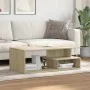 Wohnzimmertisch aus Sonoma-Eiche Spanplatte 102x55x35 cm von , Couchtisch - Ref: Foro24-848012, Preis: 66,45 €, Rabatt: %