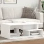 Weißer Couchtisch aus Ingenieurholz 102x55x35 cm von , Couchtisch - Ref: Foro24-848010, Preis: 72,07 €, Rabatt: %