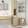 Armario de baño madera contrachapada color roble 30x30x183,5 cm by , Bathroom furniture - Ref: Foro24-849608, Price: 70,07 €,...