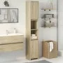 Badezimmerschrank aus Sperrholz in Eichenholzfarbe, 30x30x183,5 cm. von , Badezimmermöbel - Ref: Foro24-849608, Preis: 67,00 ...