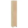 Badezimmerschrank aus Sperrholz in Eichenholzfarbe, 30x30x183,5 cm. von , Badezimmermöbel - Ref: Foro24-849608, Preis: 67,00 ...