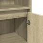 Badezimmerschrank aus Sperrholz in Eichenholzfarbe, 30x30x183,5 cm. von , Badezimmermöbel - Ref: Foro24-849608, Preis: 67,00 ...