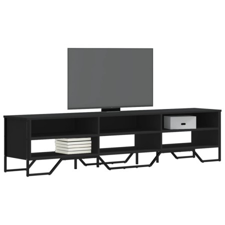 Mueble de TV madera de ingeniería negro 180x34x41 cm von , TV-Möbel - Ref: Foro24-848574, Preis: 79,71 €, Rabatt: %