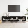 Mueble de TV madera de ingeniería negro 180x34x41 cm von , TV-Möbel - Ref: Foro24-848574, Preis: 79,71 €, Rabatt: %