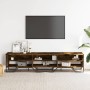 Mueble de TV madera de ingeniería roble ahumado 180x34x41 cm von , TV-Möbel - Ref: Foro24-848576, Preis: 77,39 €, Rabatt: %