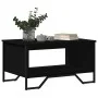 Mesa de centro madera de ingeniería negra 75x51x40 cm de , Mesas de centro - Ref: Foro24-848484, Precio: 50,59 €, Descuento: %