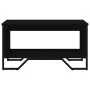 Mesa de centro madera de ingeniería negra 75x51x40 cm de , Mesas de centro - Ref: Foro24-848484, Precio: 50,59 €, Descuento: %