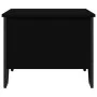 Mesa de centro madera de ingeniería negra 75x51x40 cm de , Mesas de centro - Ref: Foro24-848484, Precio: 50,59 €, Descuento: %