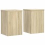 Pflanzenständer 2 Stück Eichenholz Sonoma 20x20x30 cm von , Topfständer - Ref: Foro24-852899, Preis: 28,80 €, Rabatt: %