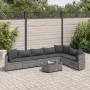 Set de sofás de jardín y cojines 8 piezas ratán sintético gris by , Garden sets - Ref: Foro24-3308386, Price: 516,20 €, Disco...