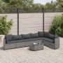 Set de sofás de jardín y cojines 8 piezas ratán sintético gris by , Garden sets - Ref: Foro24-3308386, Price: 541,26 €, Disco...