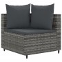 Set de sofás de jardín y cojines 8 piezas ratán sintético gris by , Garden sets - Ref: Foro24-3308386, Price: 541,26 €, Disco...